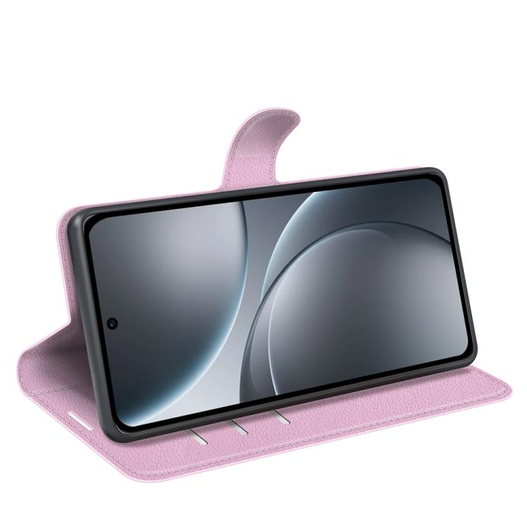 For OPPO Find X9 Pro Litchi Texture Horizontal Flip Leather Phone Case with Holder