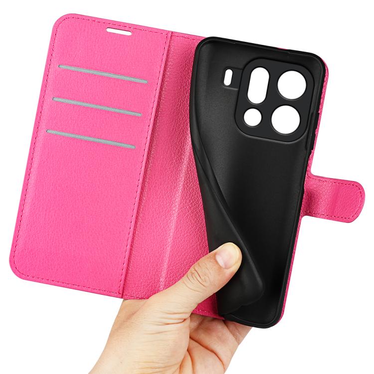 For OPPO Find X9 Pro Litchi Texture Horizontal Flip Leather Phone Case with Holder