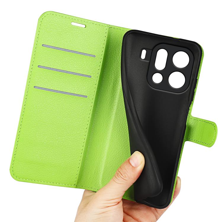 For OPPO Find X9 Pro Litchi Texture Horizontal Flip Leather Phone Case with Holder