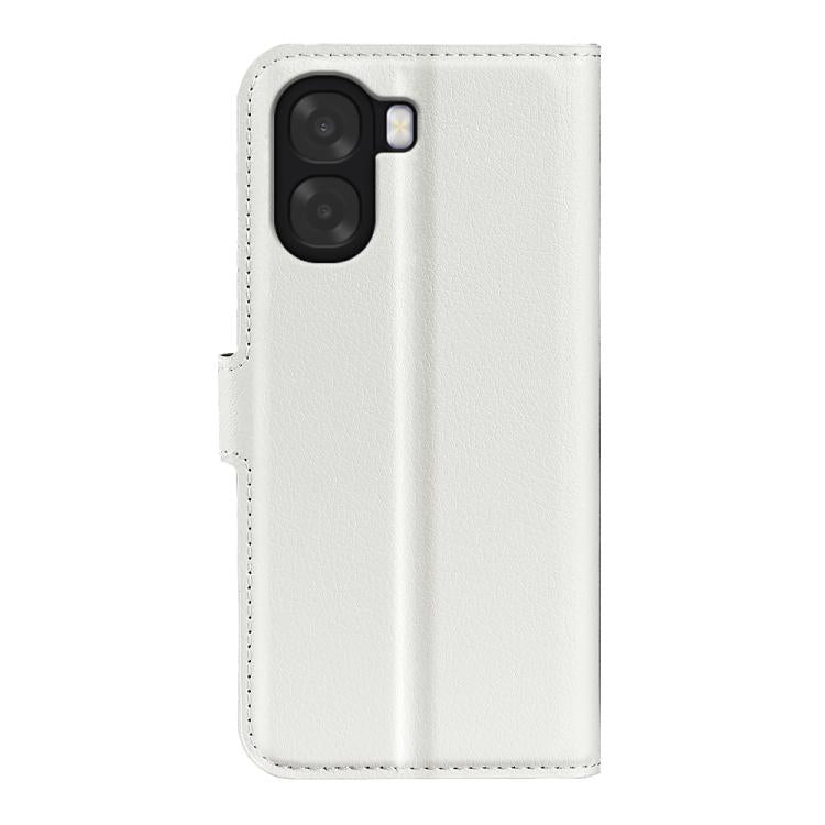 For OPPO A6x 4G / 5G Litchi Texture Horizontal Flip Leather Phone Case with Holder