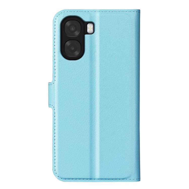 For OPPO A6x 4G / 5G Litchi Texture Horizontal Flip Leather Phone Case with Holder