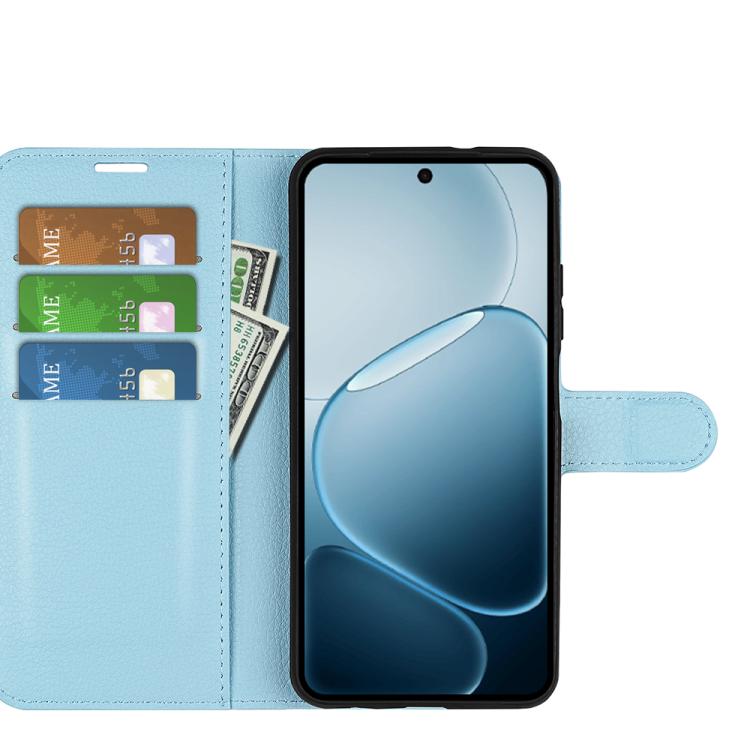For OPPO A6x 4G / 5G Litchi Texture Horizontal Flip Leather Phone Case with Holder
