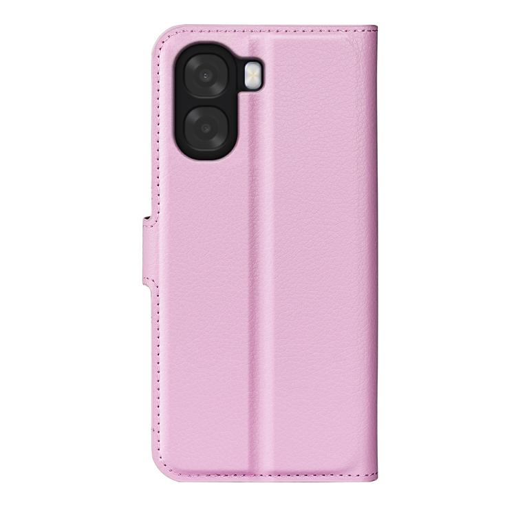 For OPPO A6x 4G / 5G Litchi Texture Horizontal Flip Leather Phone Case with Holder