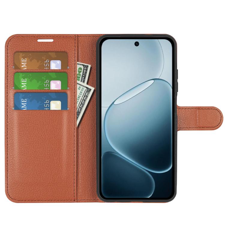 For OPPO A6 Pro Global / F31 5G Litchi Texture Horizontal Flip Leather Phone Case with Holder