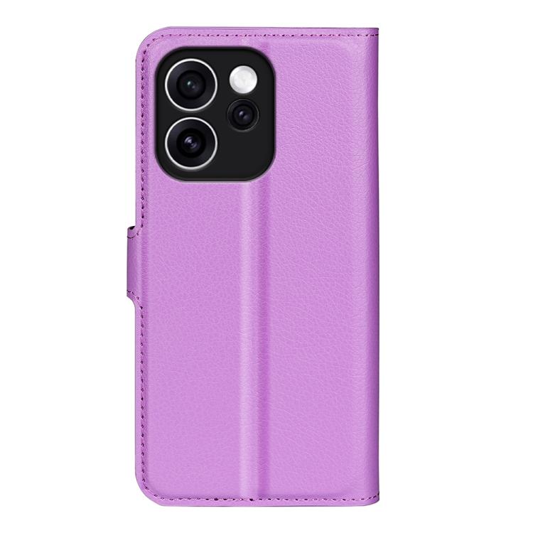 For OPPO Reno15 F 5G Litchi Texture Horizontal Flip Leather Phone Case with Holder