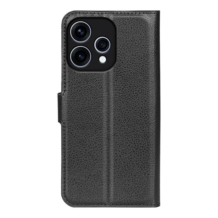 For OPPO Reno15 5G Global Litchi Texture Horizontal Flip Leather Phone Case with Holder