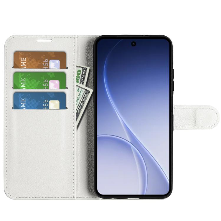 For OPPO Reno15 5G Global Litchi Texture Horizontal Flip Leather Phone Case with Holder