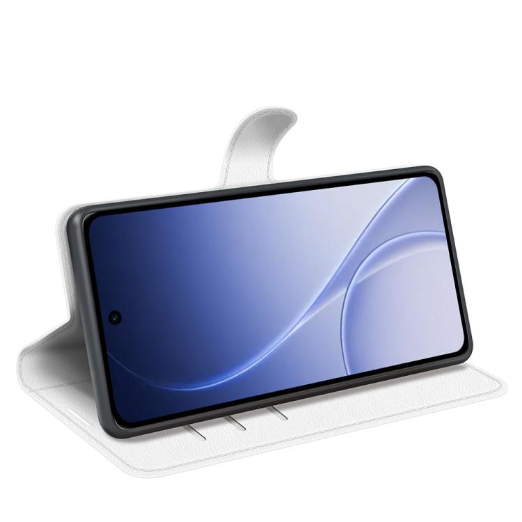 For OPPO Reno15 5G Global Litchi Texture Horizontal Flip Leather Phone Case with Holder