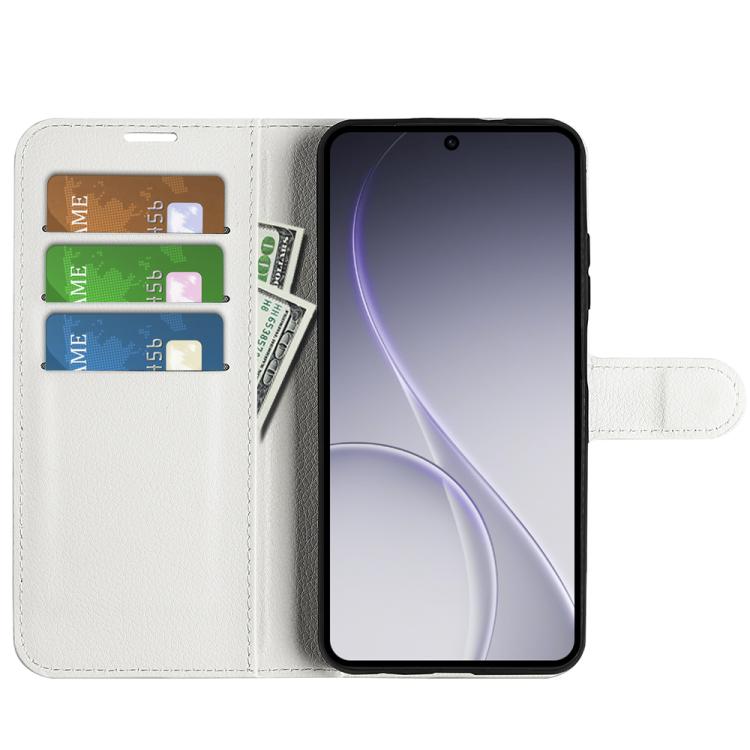 For OPPO Reno15 Pro Global Litchi Texture Horizontal Flip Leather Phone Case with Holder