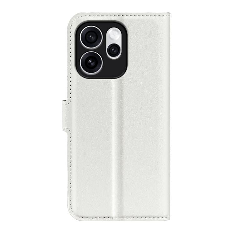 For OPPO Reno15 Pro Max Global Litchi Texture Horizontal Flip Leather Phone Case with Holder
