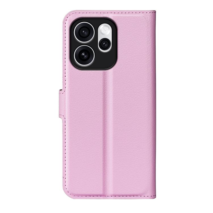 For OPPO Reno15 Pro Max Global Litchi Texture Horizontal Flip Leather Phone Case with Holder