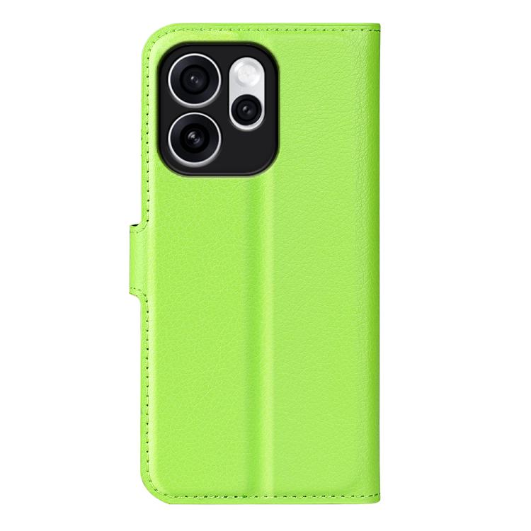 For OPPO Reno15 Pro Max Global Litchi Texture Horizontal Flip Leather Phone Case with Holder