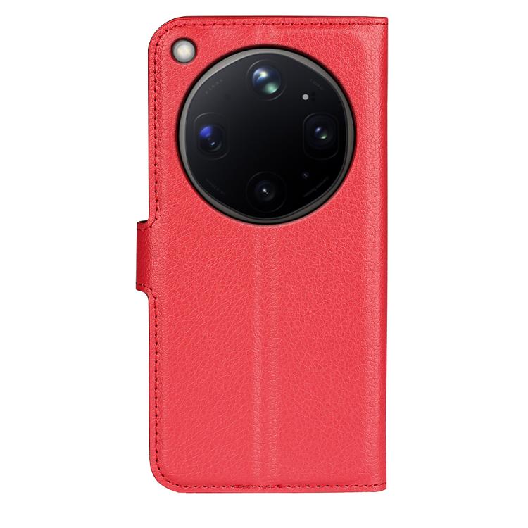 For OPPO Find X9 Ultra Litchi Texture Horizontal Flip Leather Phone Case with Holder