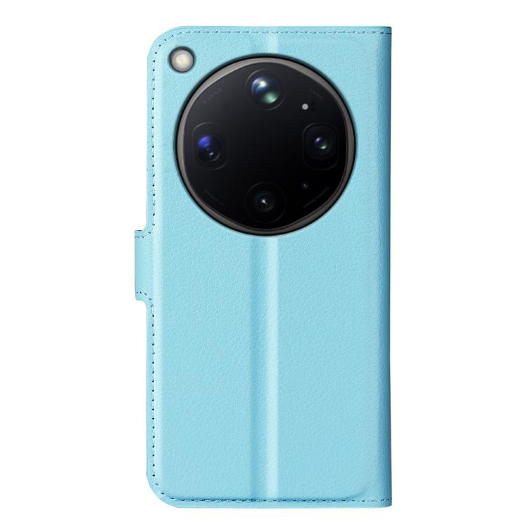For OPPO Find X9 Ultra Litchi Texture Horizontal Flip Leather Phone Case with Holder