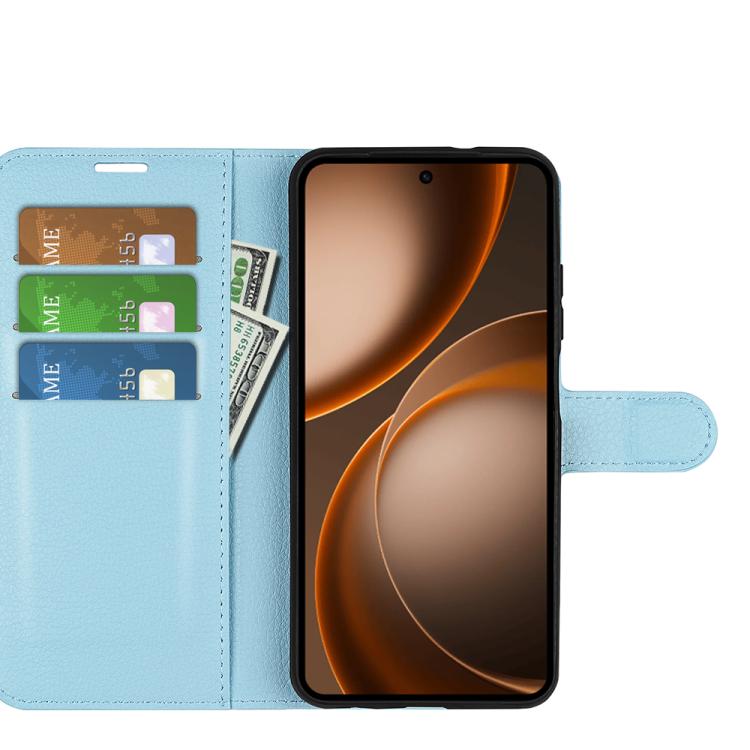 For OPPO Find X9 Ultra Litchi Texture Horizontal Flip Leather Phone Case with Holder