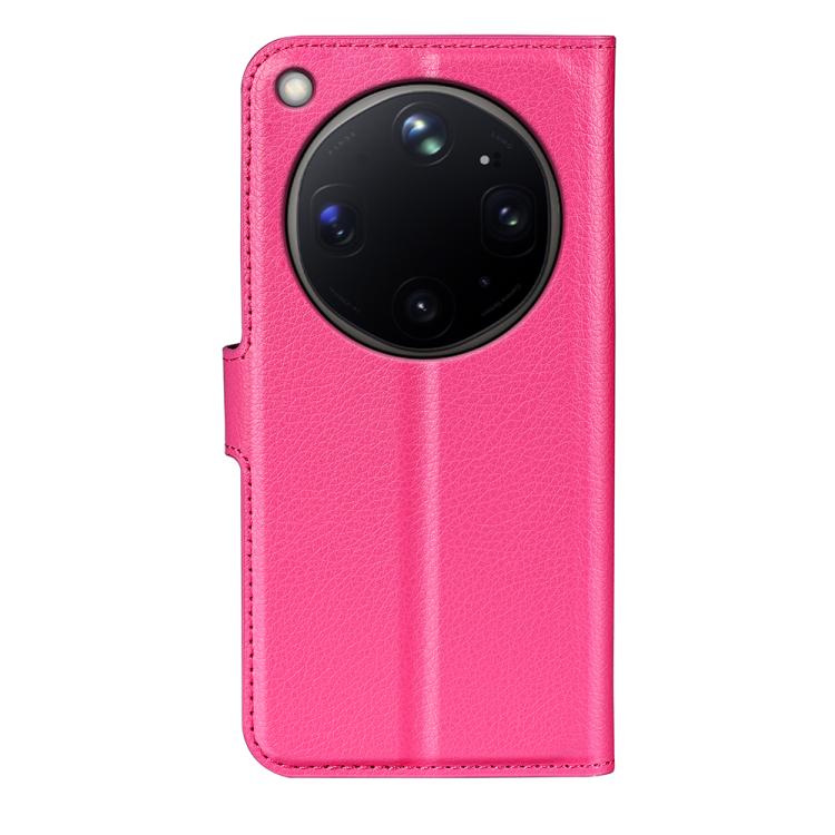 For OPPO Find X9 Ultra Litchi Texture Horizontal Flip Leather Phone Case with Holder