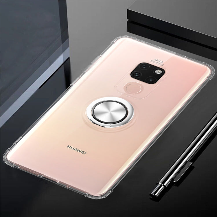 Ultra-thin TPU Protective Case for Huawei Mate 20, with 360 Degree Rotation Holder