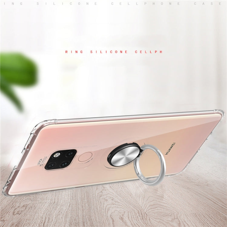 Ultra-thin TPU Protective Case for Huawei Mate 20, with 360 Degree Rotation Holder