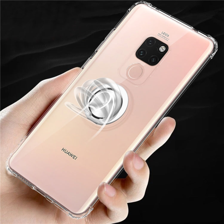 Ultra-thin TPU Protective Case for Huawei Mate 20, with 360 Degree Rotation Holder
