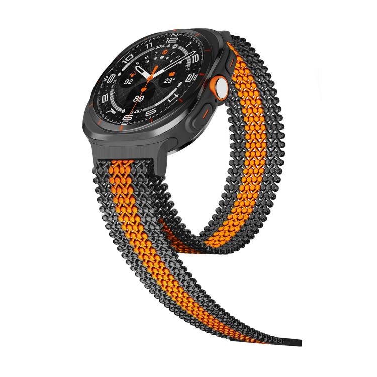 For Samsung Galaxy Watch8 / Watch8 Calssic Breathable Stainless Steel Magnetic Watch Band