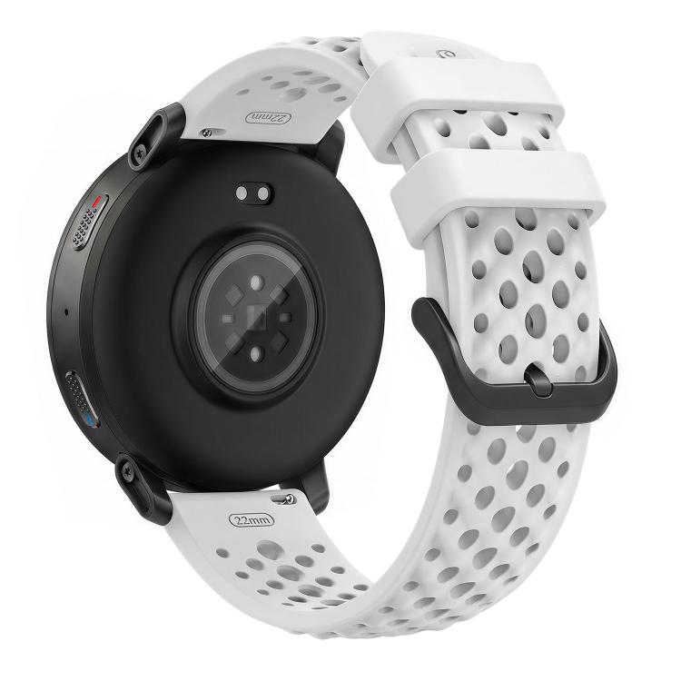 For Amazfit Active Max Breathable Perforated Sport Silicone Watch Band