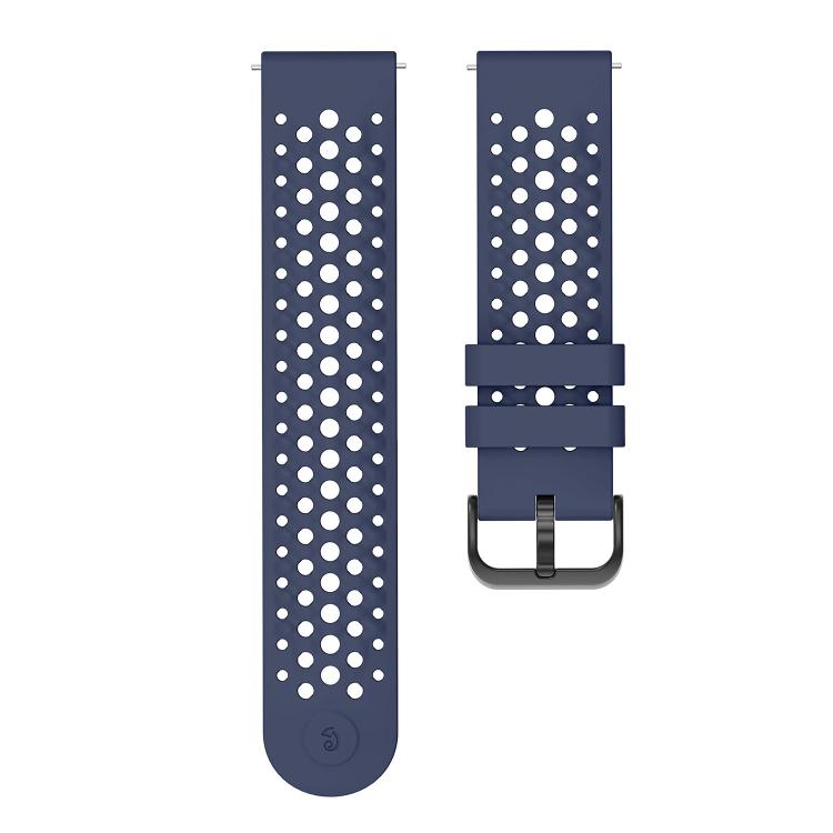 For Amazfit Active Max Breathable Perforated Sport Silicone Watch Band