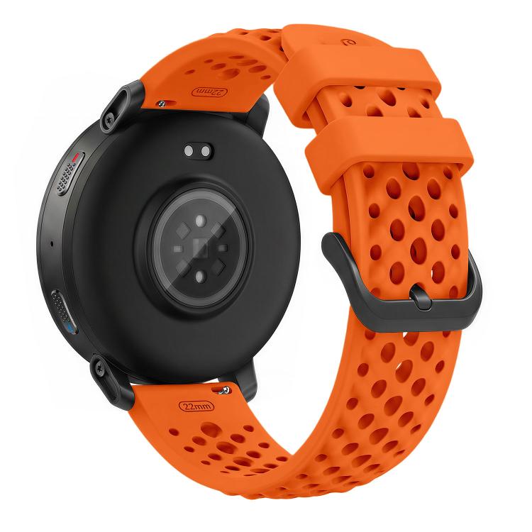 For Amazfit Active Max Breathable Perforated Sport Silicone Watch Band