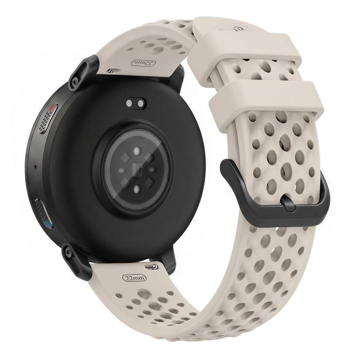 For Amazfit Active Max Breathable Perforated Sport Silicone Watch Band