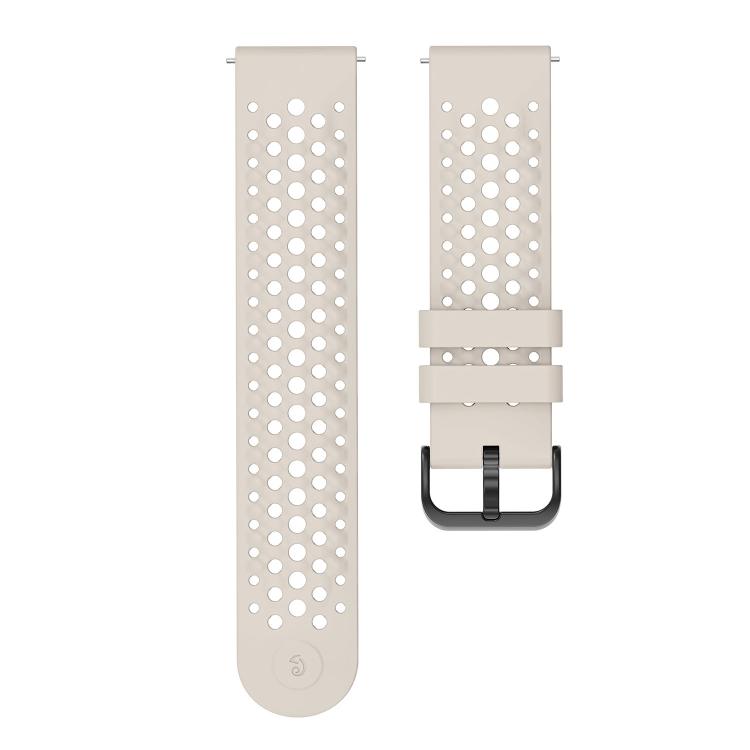 For Amazfit Active Max Breathable Perforated Sport Silicone Watch Band