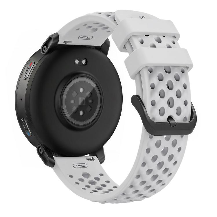 For Amazfit Active Max Breathable Perforated Sport Silicone Watch Band