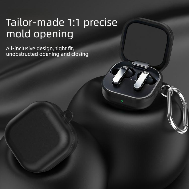 For Samsung Galaxy Buds 4 / 4 Pro  Textured Full-Coverage Shockproof TPU Earphone Protective Case