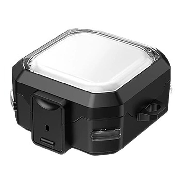 For Samsung Galaxy Buds 4 / 4 Pro  Armour Style Buckle Full Coverage Shockproof Transparent Earphone Case