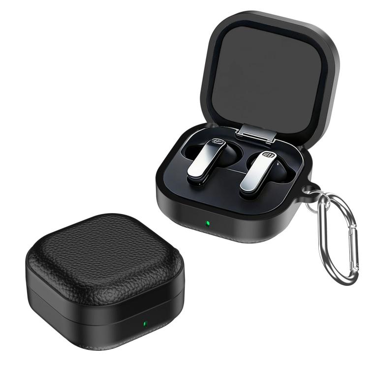 For Samsung Galaxy Buds 4 / 4 Pro  Lychee Texture Full-Coverage Shockproof TPU Earbud Case