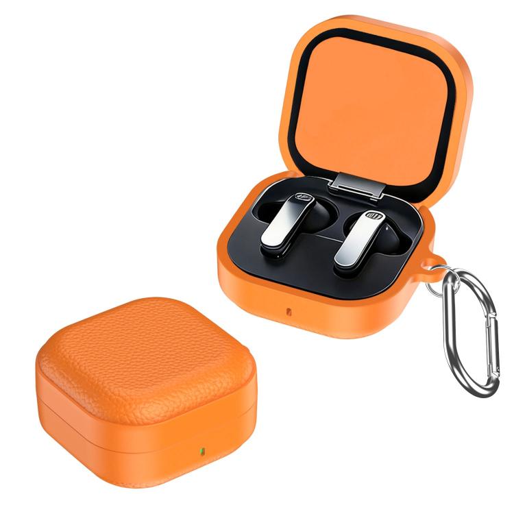 For Samsung Galaxy Buds 4 / 4 Pro  Lychee Texture Full-Coverage Shockproof TPU Earbud Case