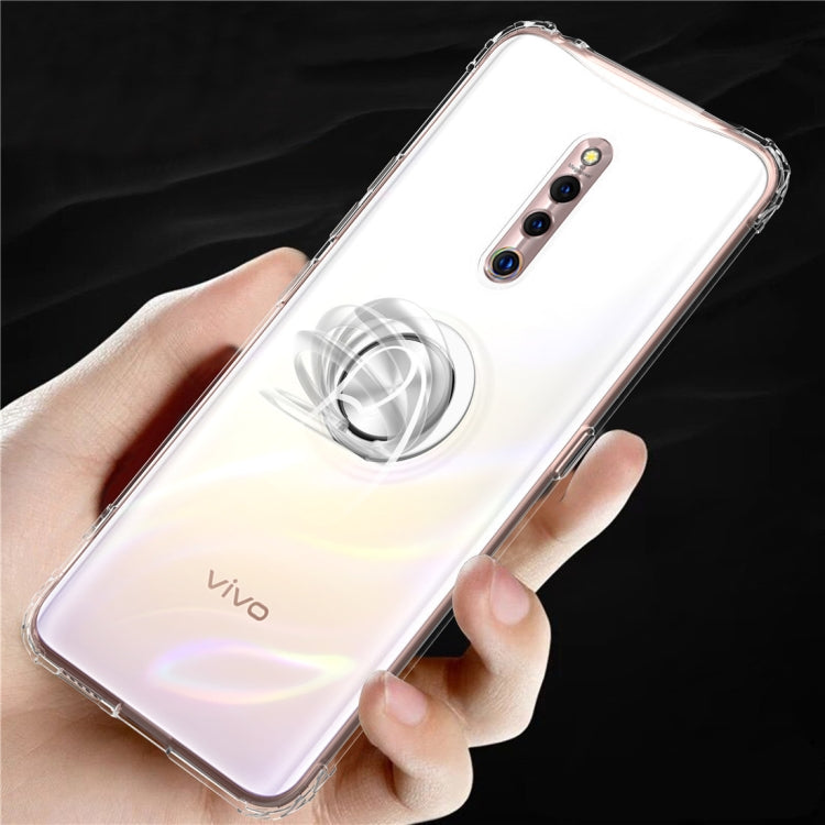 Ultra-thin TPU Protective Case for Vivo X27 Pro , with 360 Degree Rotation Holder