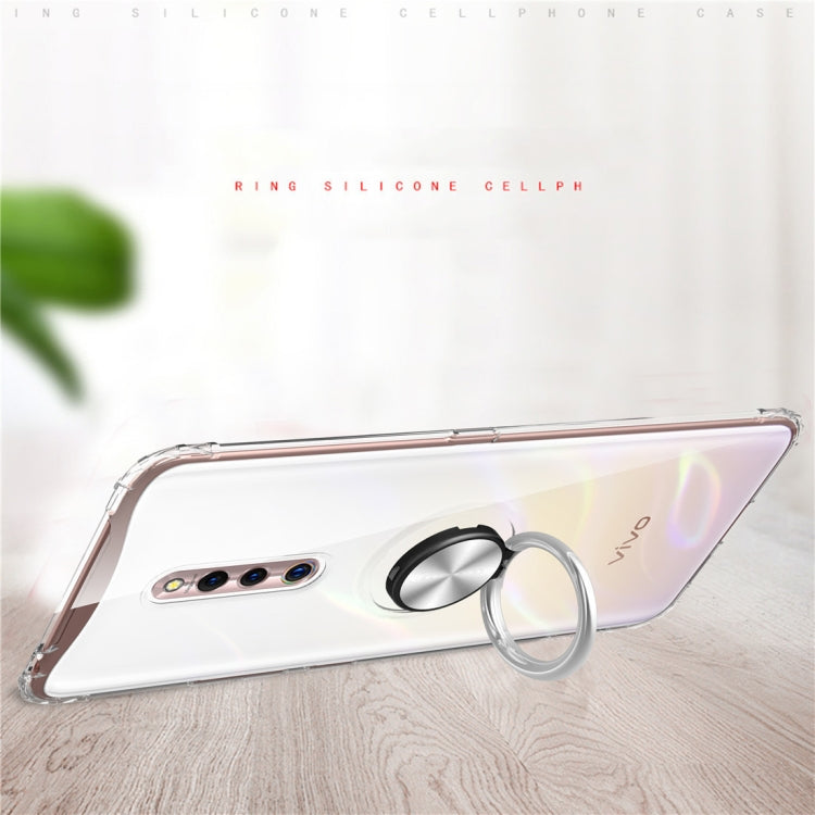 Ultra-thin TPU Protective Case for Vivo X27 Pro , with 360 Degree Rotation Holder