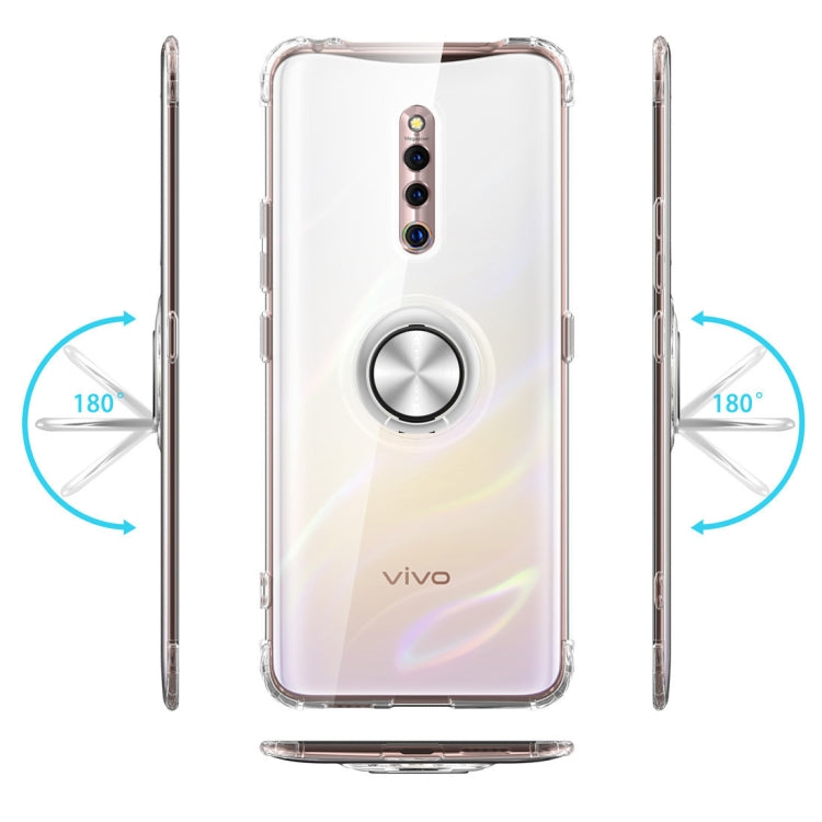 Ultra-thin TPU Protective Case for Vivo X27 Pro , with 360 Degree Rotation Holder