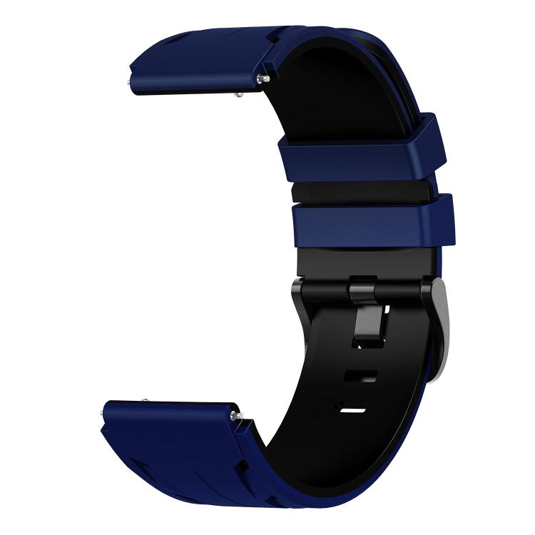 22mm Stegosaurus Pin Buckle Two Color Silicone Watch Band