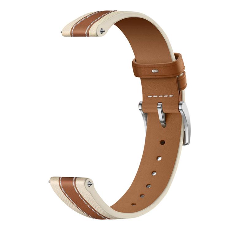 For Huawei Band 10 / 9 / 8 Composite Stitching Genuine Leather Watch Band