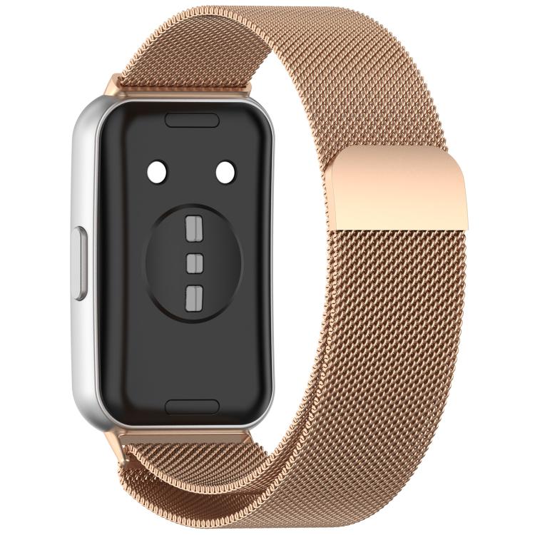 For Huawei Band 11 / Band 11 Pro Milanese Magnetic Metal Watch Band