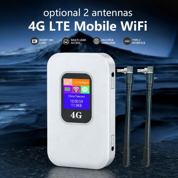 M1-E Eurasian Version 2 Antennas WiFi 6 300Mbps Portable Hotspot 4G LTE Mobile WiFi Router