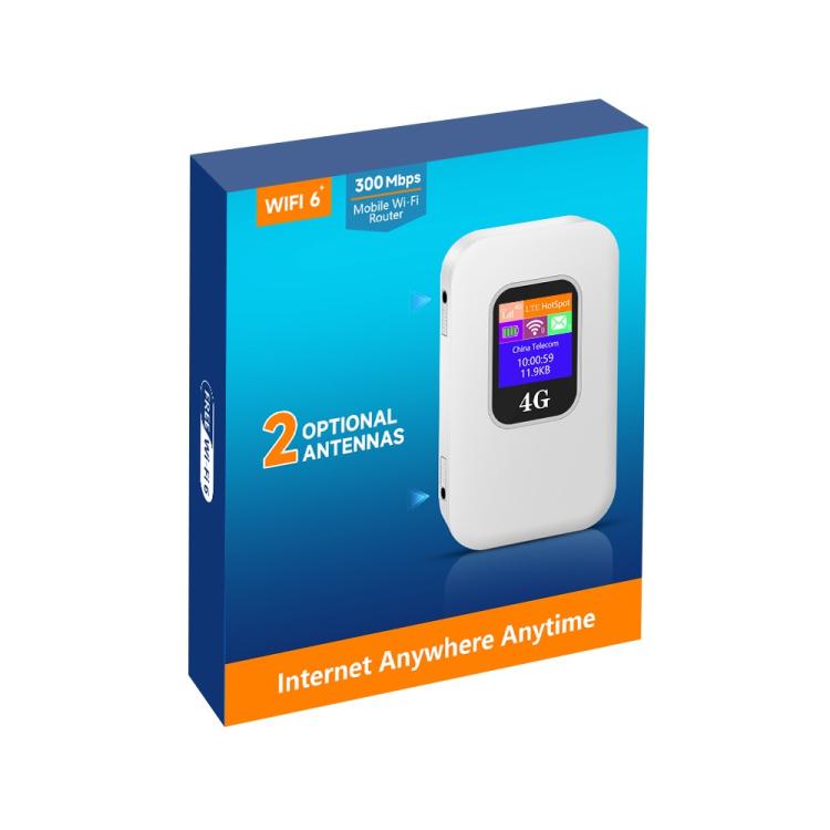 M1-E Eurasian Version 2 Antennas WiFi 6 300Mbps Portable Hotspot 4G LTE Mobile WiFi Router
