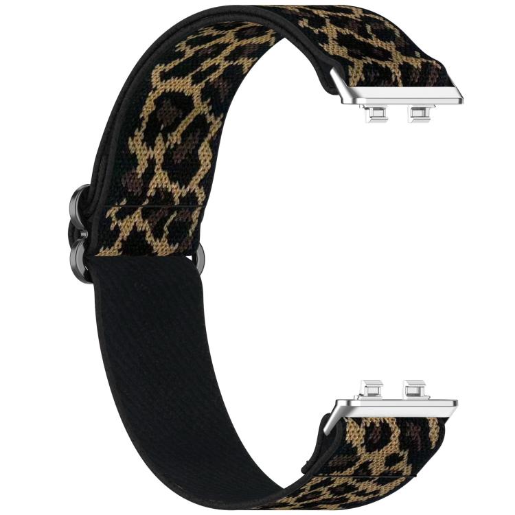 For Huawei Band 11 / Band 11 Pro Slide Buckle Elastic Nylon Braided Watch Band