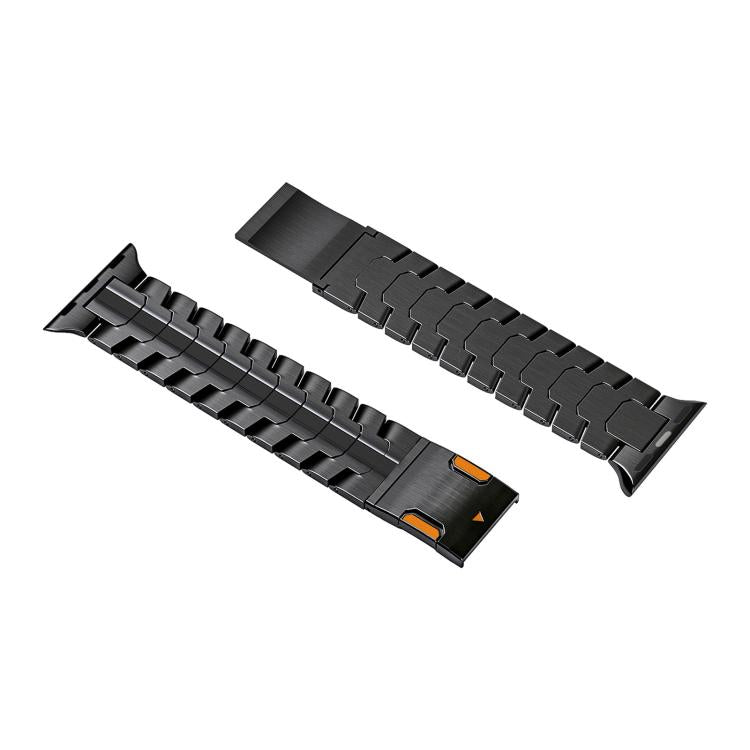 For Apple Watch 46mm / 49mm / 45mm / 44mm Iron Man Magnetic Titanium Metal Watch Band