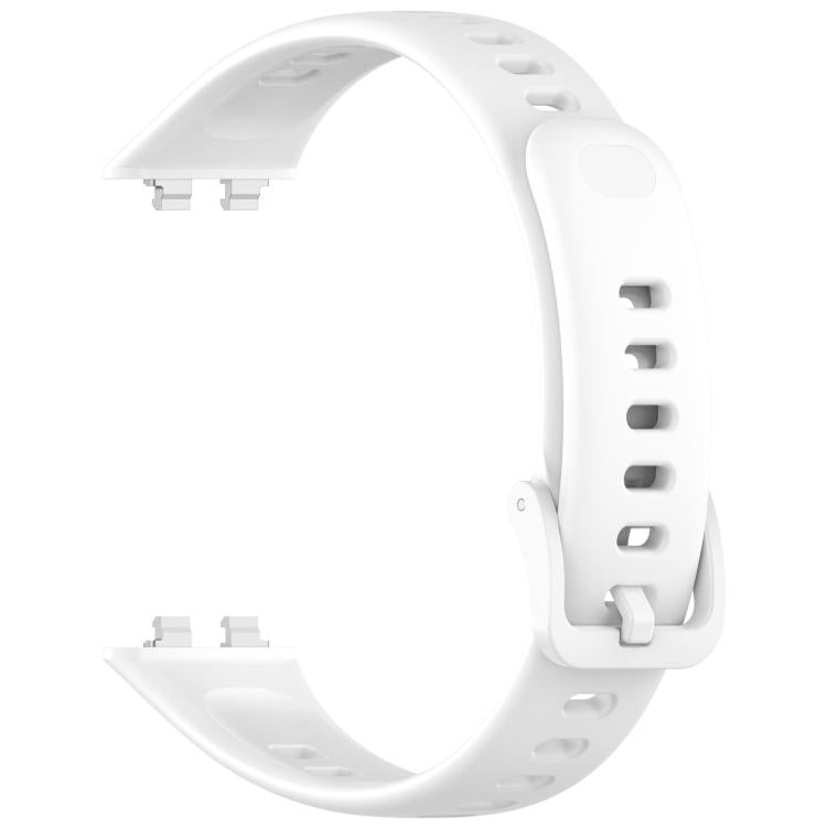 For Huawei Band 11 / Band 11 Pro Glossy Solid Color Silicone Watch Band