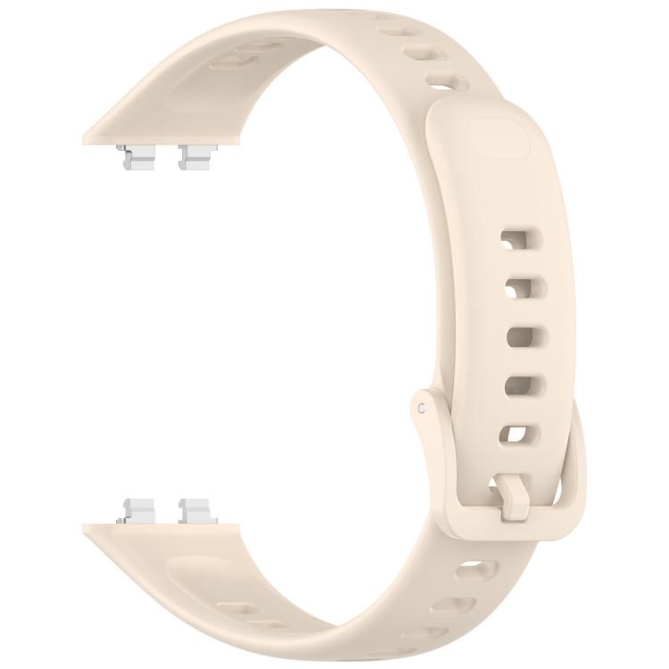 For Huawei Band 11 / Band 11 Pro Glossy Solid Color Silicone Watch Band