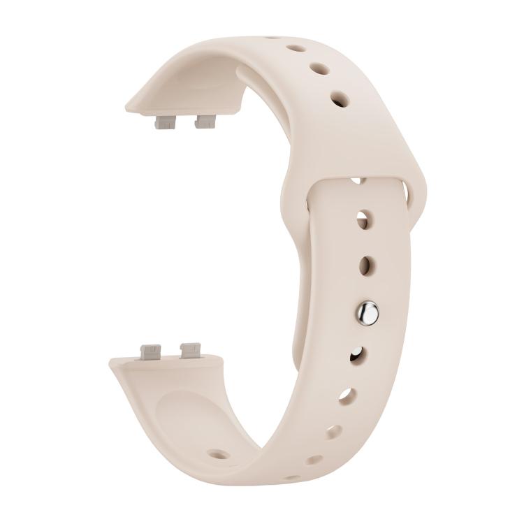 For Huawei Band 11 / Band 11 Pro Glossy Reverse Buckle Solid Color Silicone Watch Band
