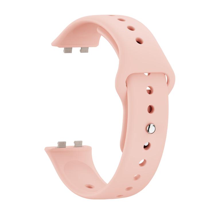 For Huawei Band 11 / Band 11 Pro Glossy Reverse Buckle Solid Color Silicone Watch Band