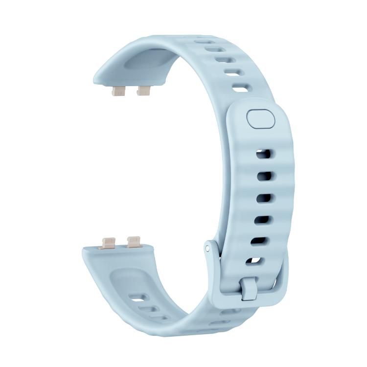 For Huawei Band 11 / Band 11 Pro Concave Texture Solid Color Silicone Watch Band