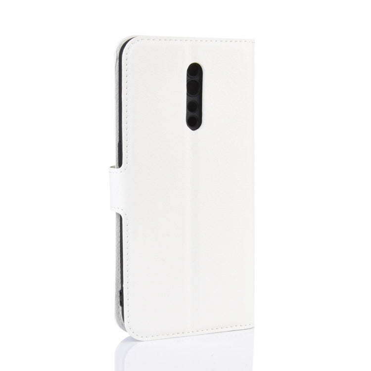 Litchi Texture Horizontal Flip Leather Case for OPPO RENO Z, with Wallet & Holder & Card Slots